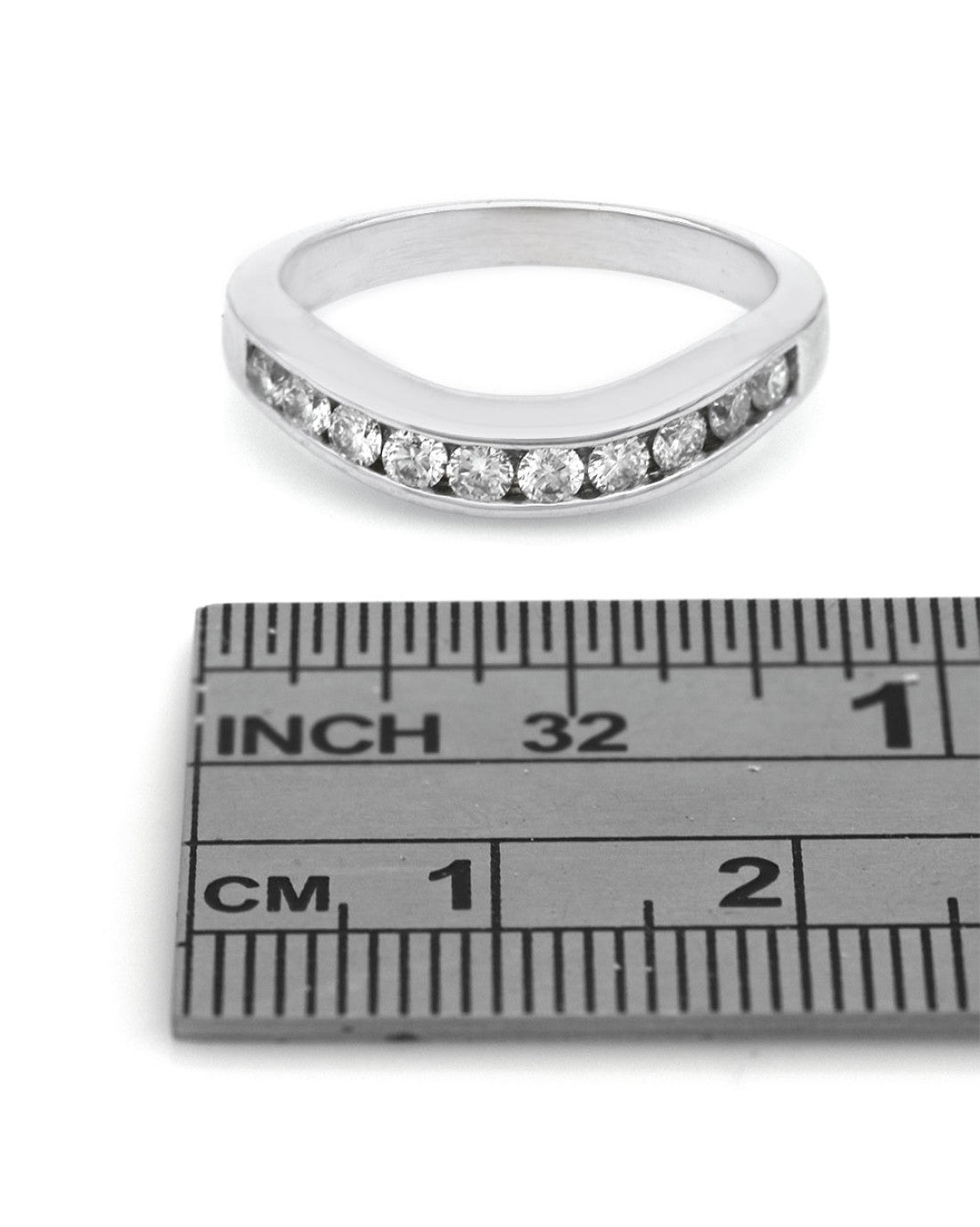 Channel Set Diamond Guard Ring
