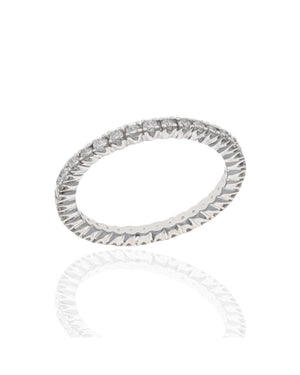 Diamond Stack Eternity Band