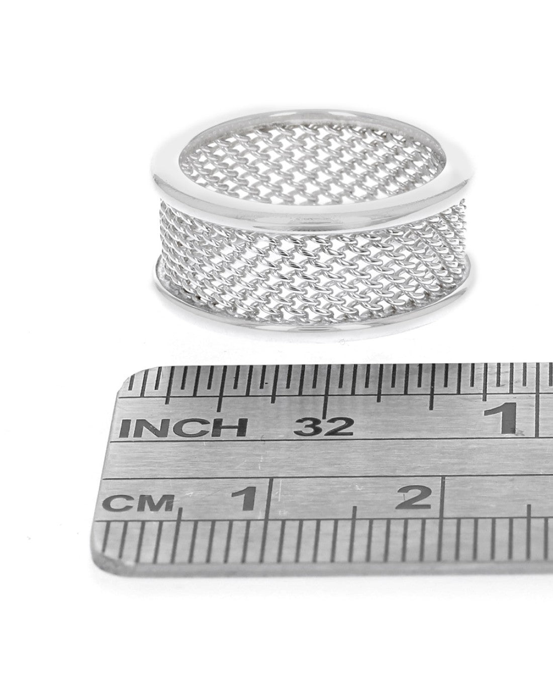 Flat Sided Mesh Band