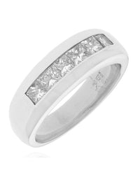 Princess Diamond Tapered Band