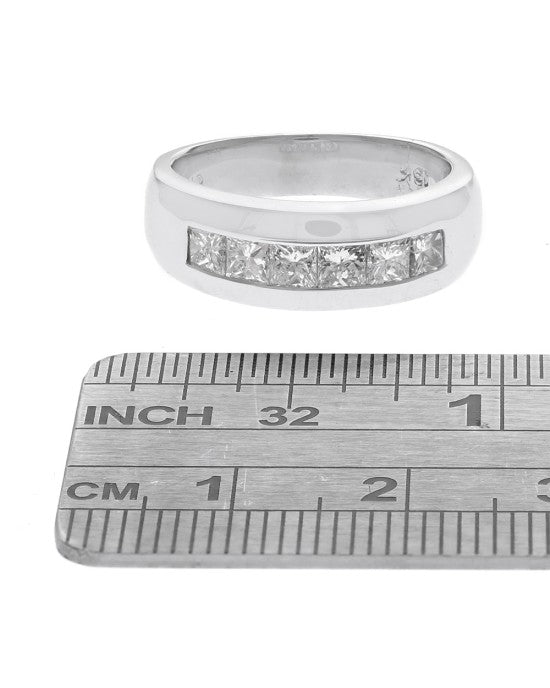 Princess Diamond Tapered Band