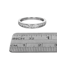 11 Stone Diamond Band in Platinum