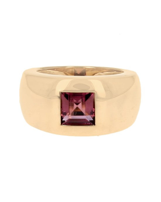 Chaumet Pink Tourmaline Tapered Band