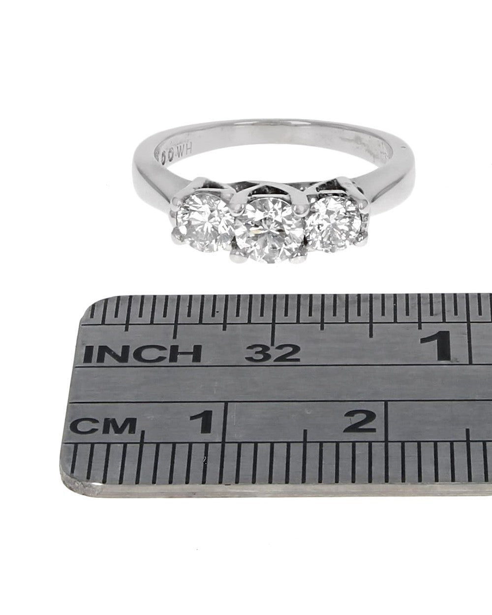 3 Stone Diamond Engagement Ring