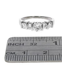Diamond Engagement Ring in White Gold