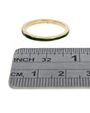 Hidalgo Thin Green Enamel Band