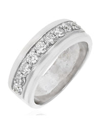Gentleman 9 Stone Diamond Band