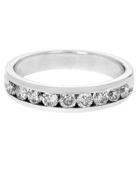 Gentlemans Platinum Diamond Band
