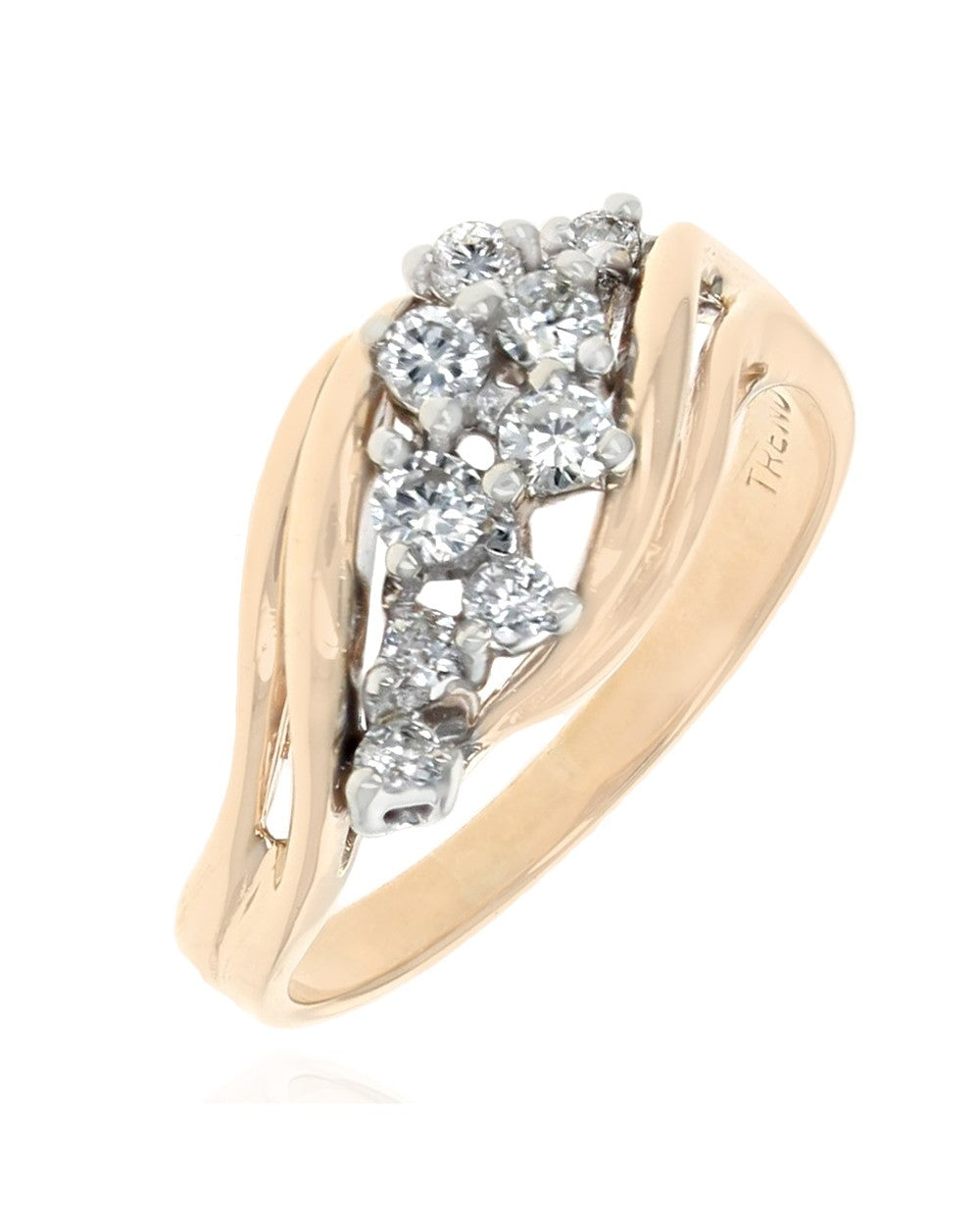 European Diamond Bypass Cluster Ring