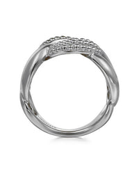 Gabriel & Co. Bujukan Collection Oval Link Ring