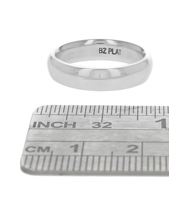 Comfort Band in Platinum