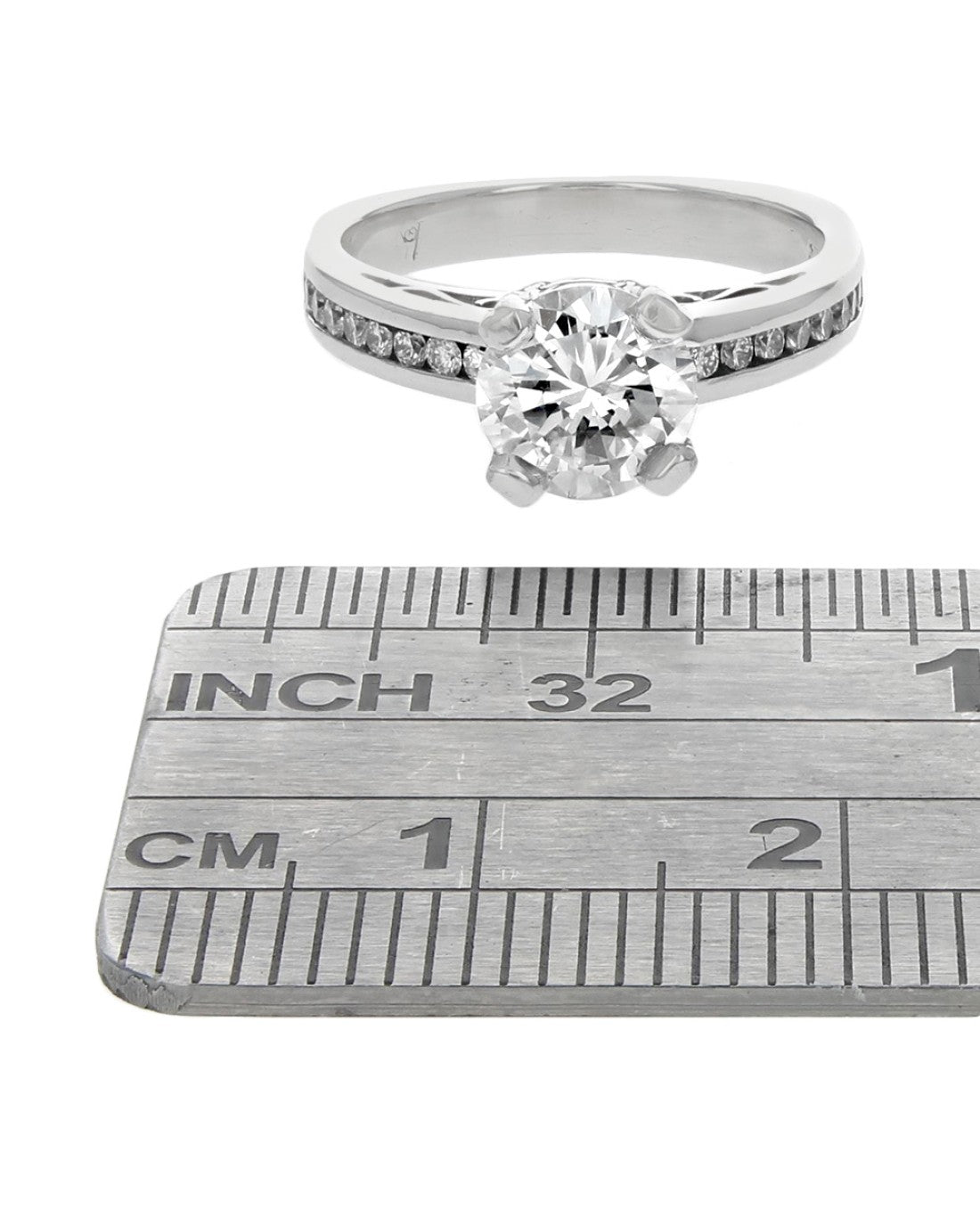 Varna 1.19ct Round Brilliant Diamond Engagement Ring