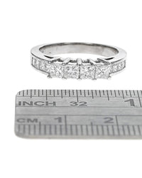 Princess Cut Diamond Ring in White Gold