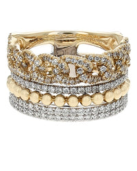 Gabriel & Co. Diamond Easy Stack Band