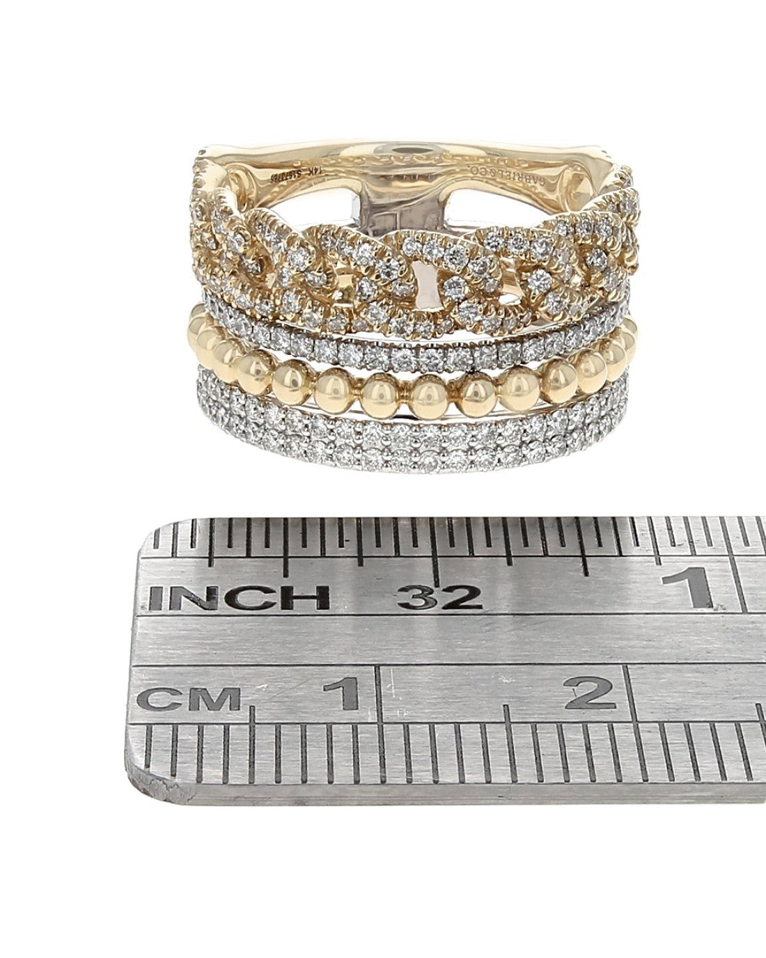 Gabriel & Co. Diamond Easy Stack Band