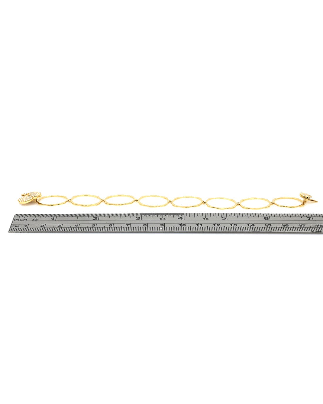 Diamond Station Collapsible Accordian Ring/Bracelet