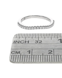 Diamond Ring Guard in White Gold