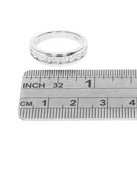 Channel Set Round Diamond Band