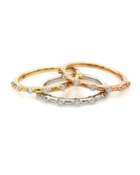Trio of Diamond Stack Rings