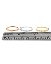 Trio of Diamond Stack Rings