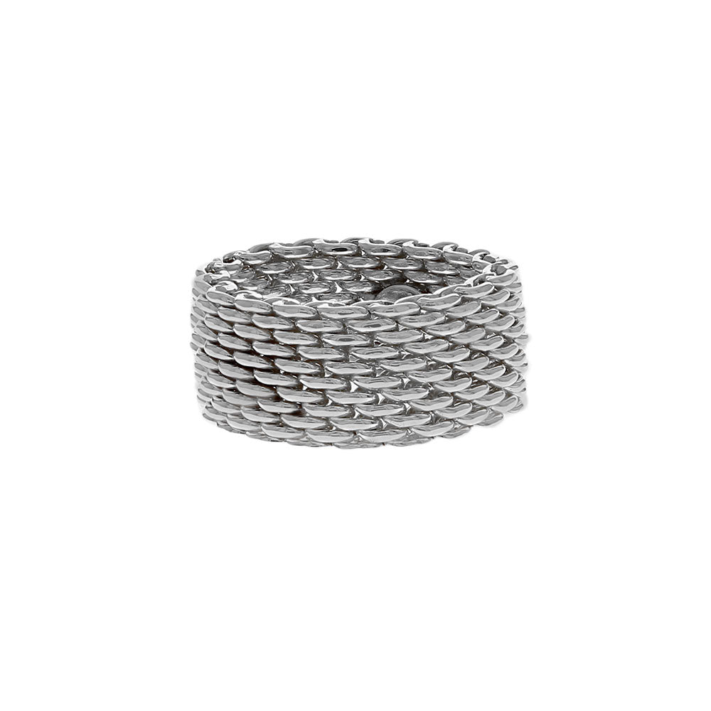 Tiffany & Co. Somerset Mesh Band in Silver