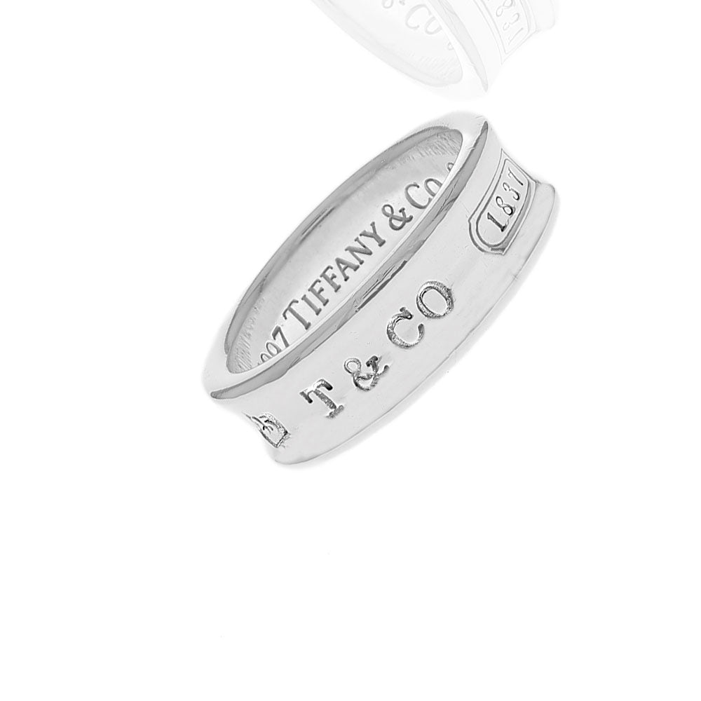 Tiffany & Co. 1837 Concave Band in Silver
