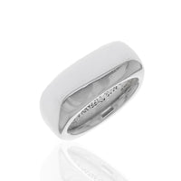 Tiffany & Co. Square Cushion Band in Silver