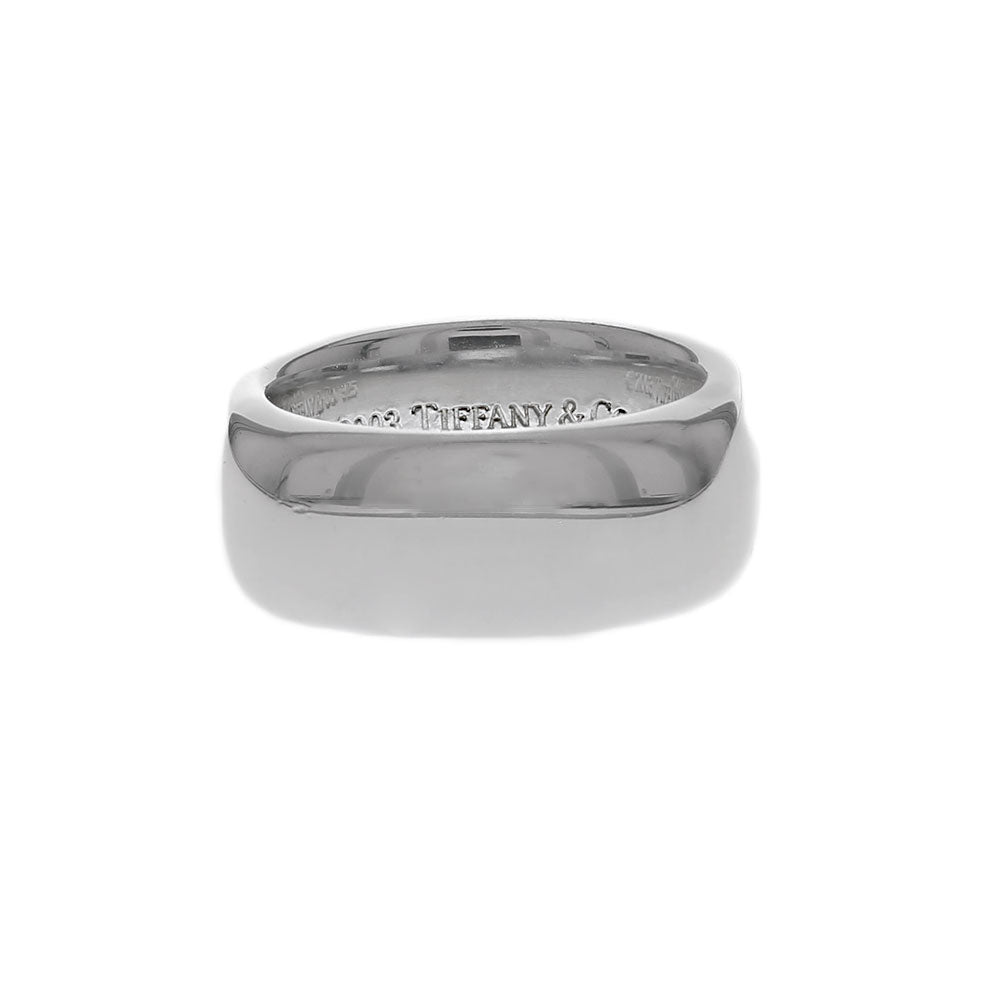 Tiffany & Co. Square Cushion Band in Silver