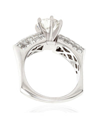GIA Certified Round Brilliant Cut Diamond Solitaire Ring