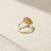 Solstice Turquoise and Diamond Ring