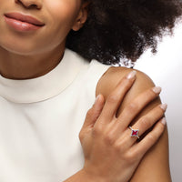 Notte Ruby and Diamond Ring