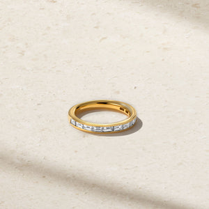 Baguette Diamond Thread Ring