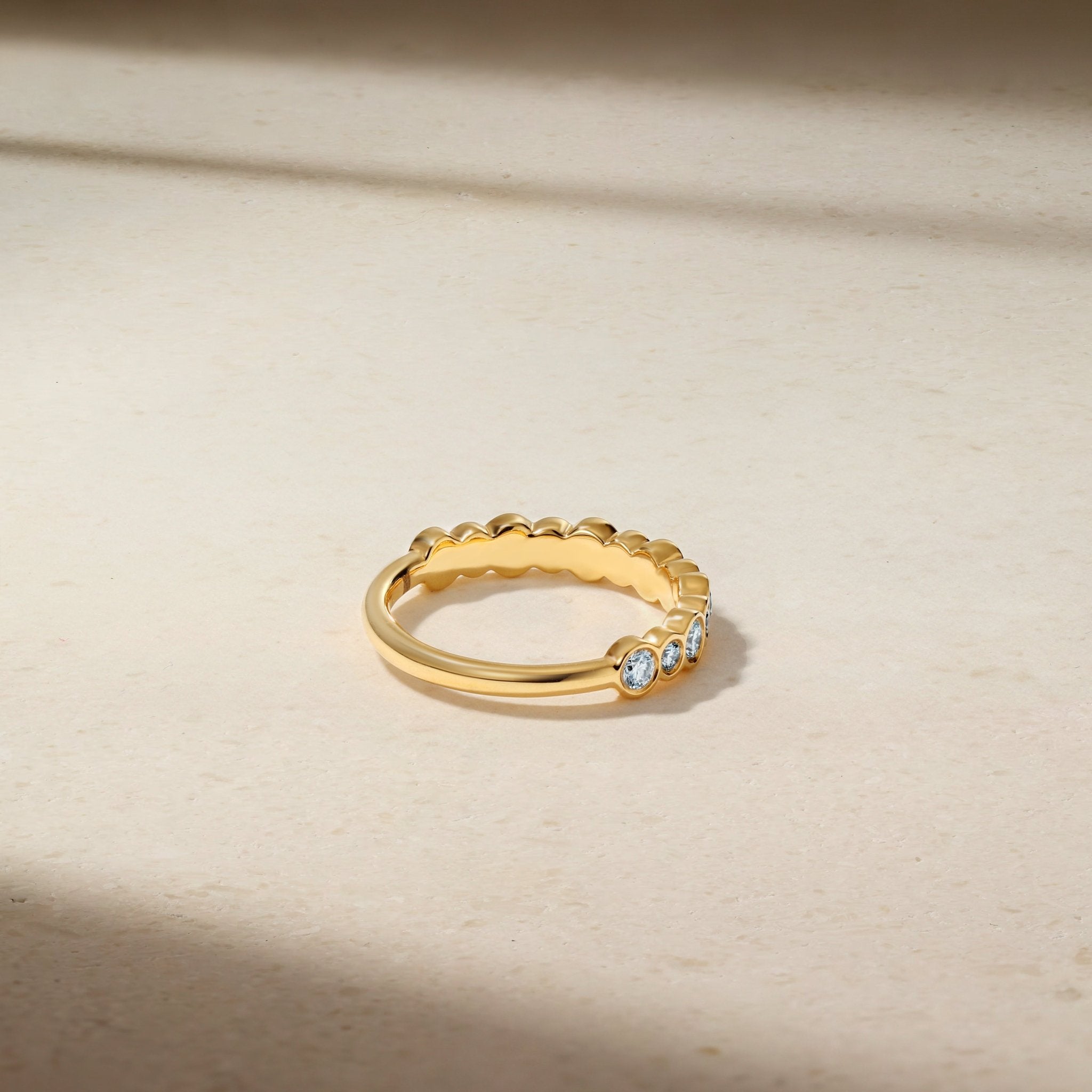 Bubbly Diamond Ring