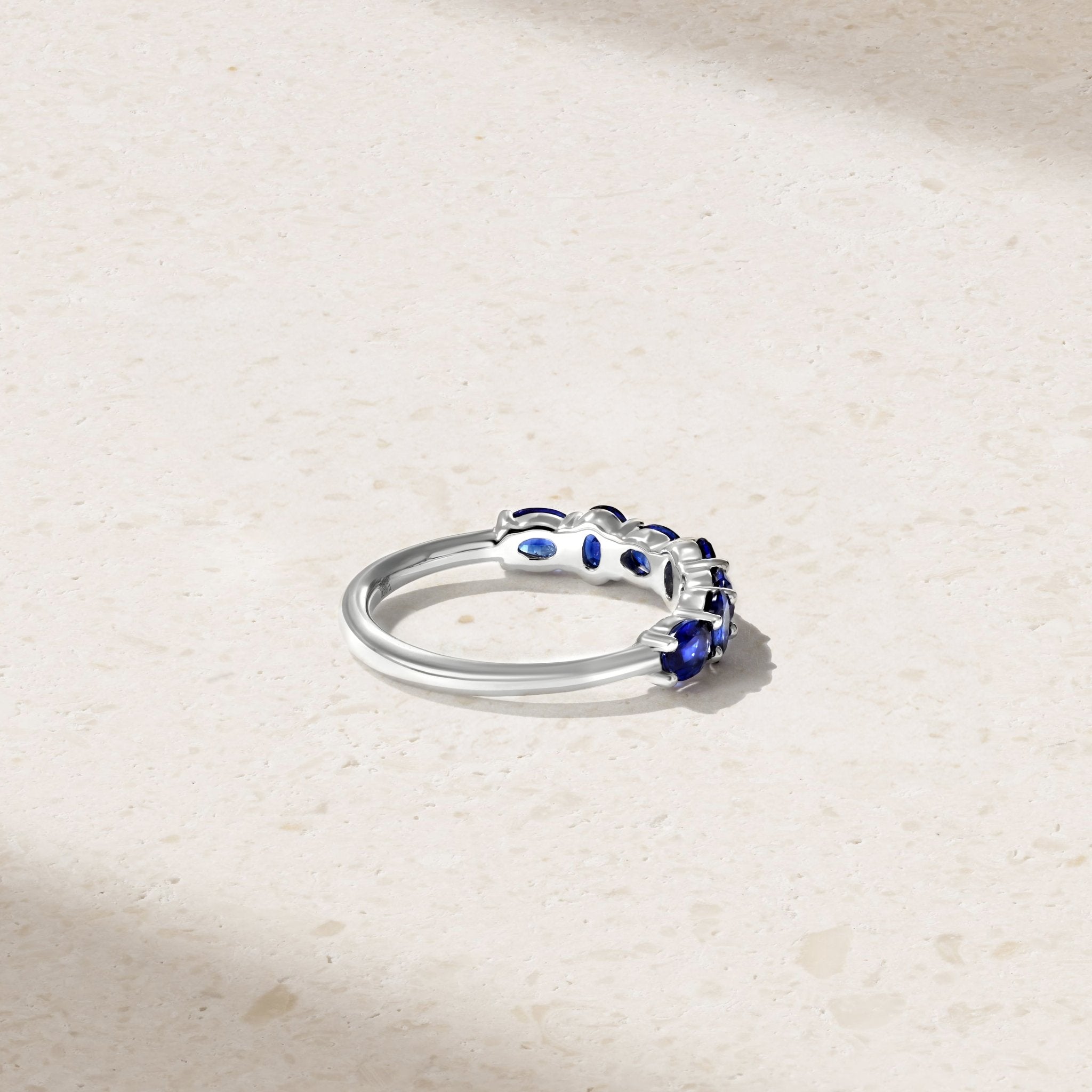 Crackle Sapphire Ring