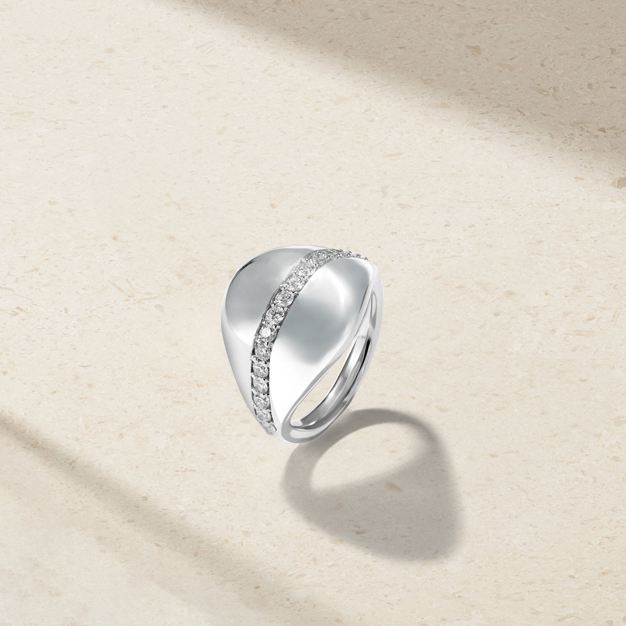 Saturn Diamond Ring
