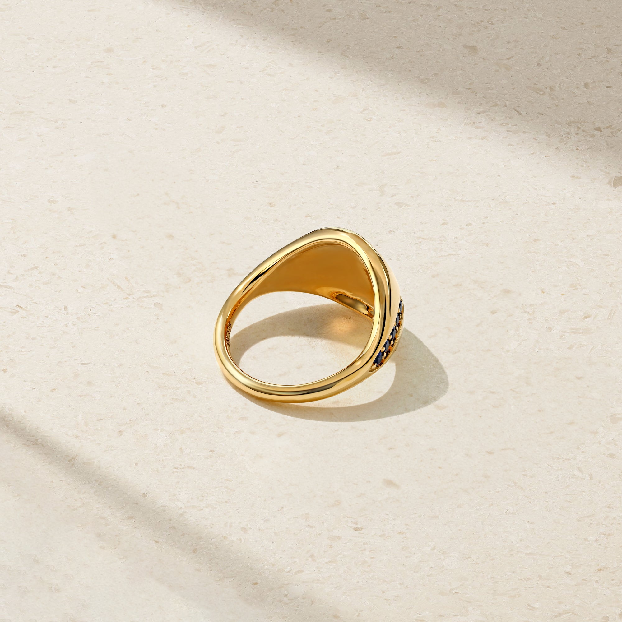 Saturn Sapphire Ring