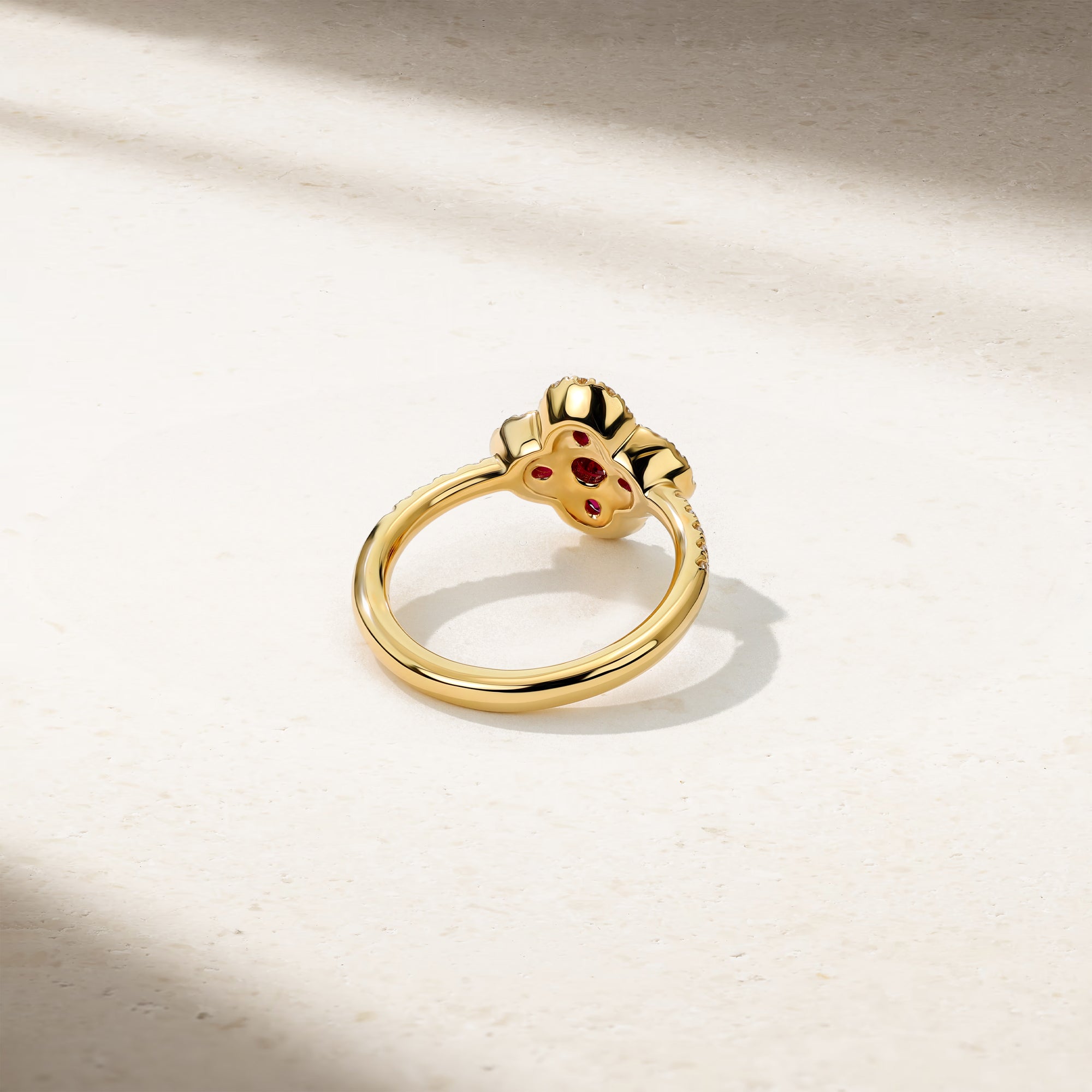 Felicity Ruby and Diamond Ring