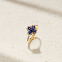 Felicity Sapphire and Diamond Ring