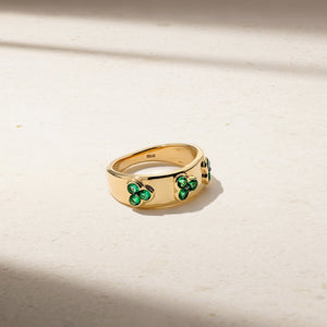 Trinity Emerald Cigar Band