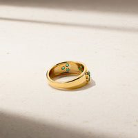 Trinity Emerald Cigar Band