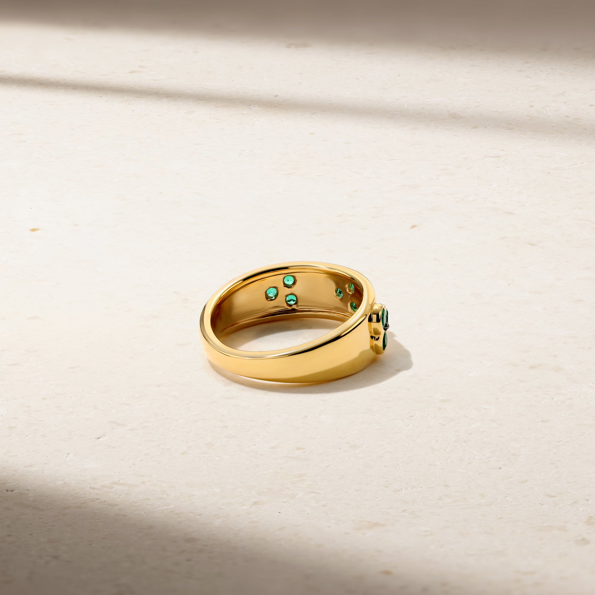 Trinity Emerald Cigar Band