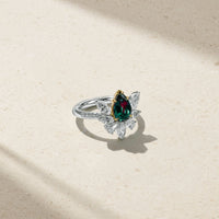 Papillon Alexandrite and Diamond Ring