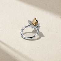 Papillon Alexandrite and Diamond Ring