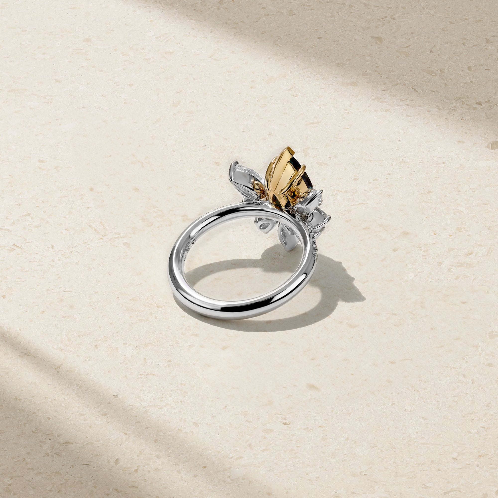 Papillon Alexandrite and Diamond Ring