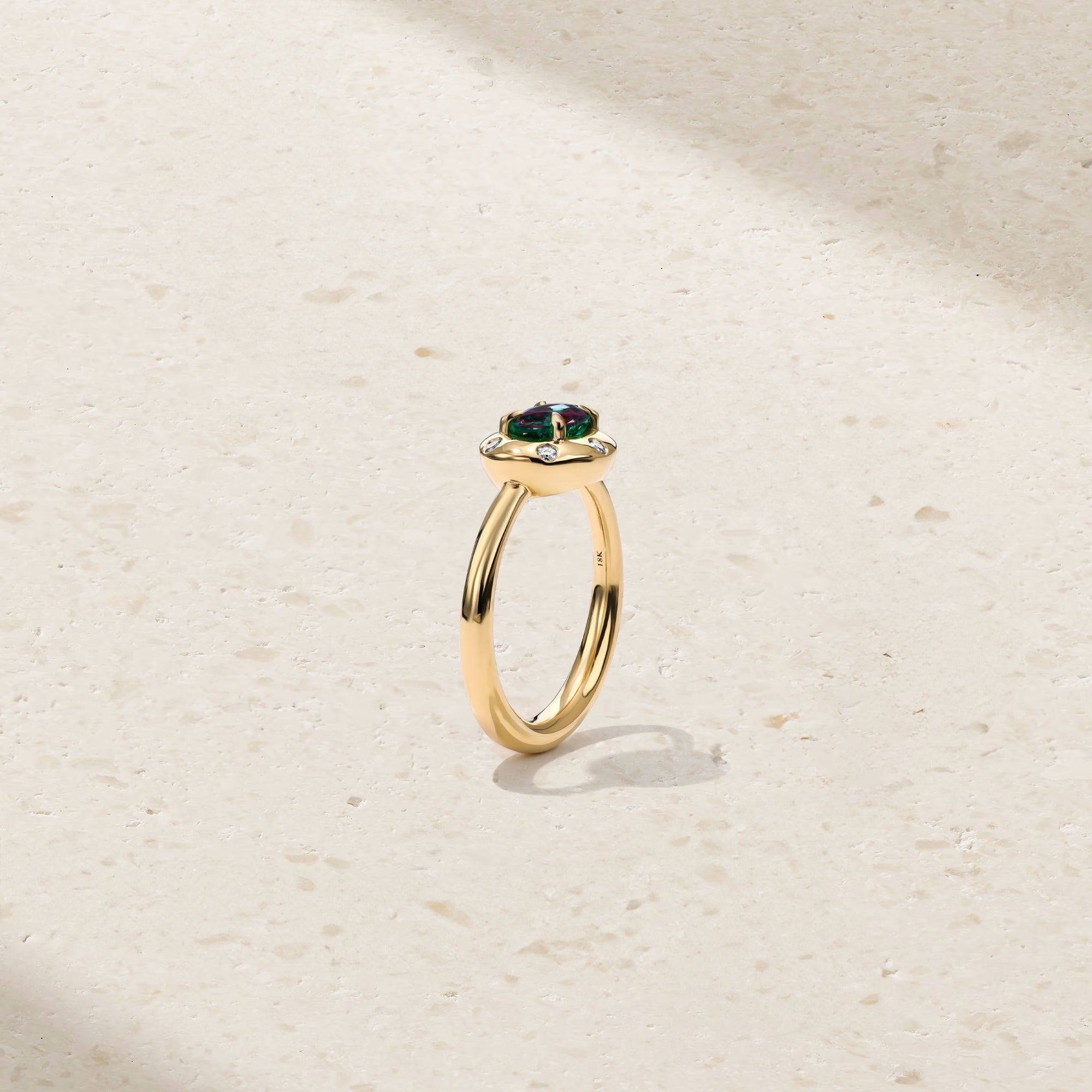 Aurum Oval Alexandrite Ring