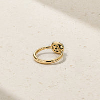 Aurum Oval Emerald Ring