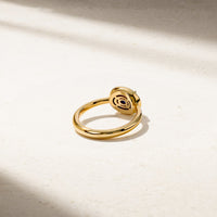 Aurum Oval Sapphire Ring