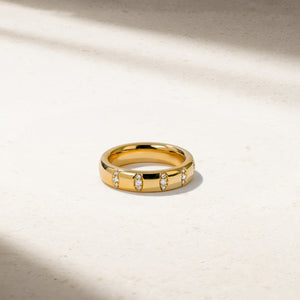 Guardian Pavé Diamond Ring