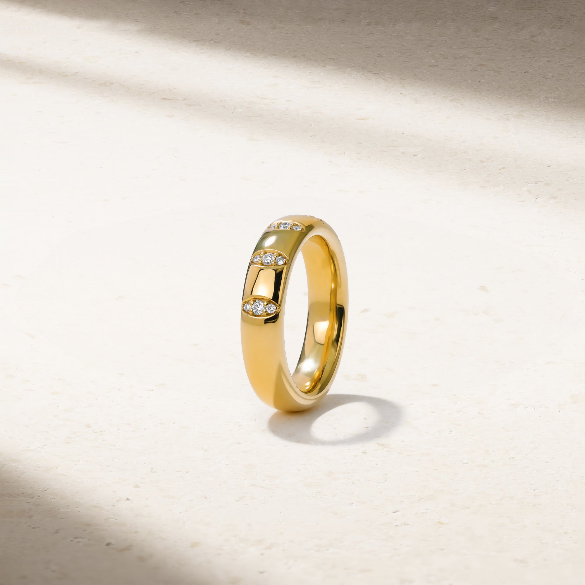 Guardian Pavé Diamond Ring