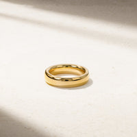 Guardian Pavé Emerald Ring